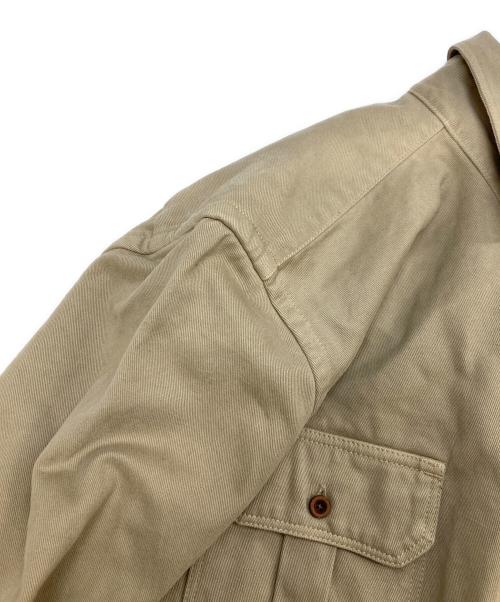 C.P COMPANY（シーピーカンパニー）C.P COMPANY (シーピーカンパニー) ワークシャツ ベージュ サイズ:Sの古着・服飾アイテム