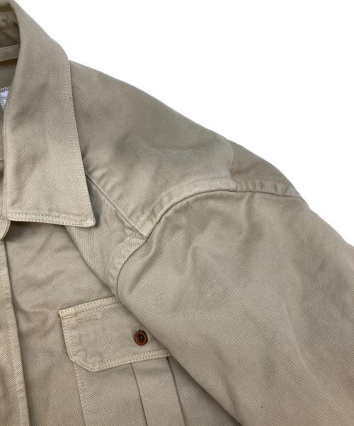 C.P COMPANY（シーピーカンパニー）C.P COMPANY (シーピーカンパニー) ワークシャツ ベージュ サイズ:Sの古着・服飾アイテム