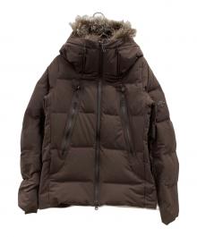 DESCENTE（デサント）の古着「MOUNTAINEER//ダウンジャケット」｜ブラウン