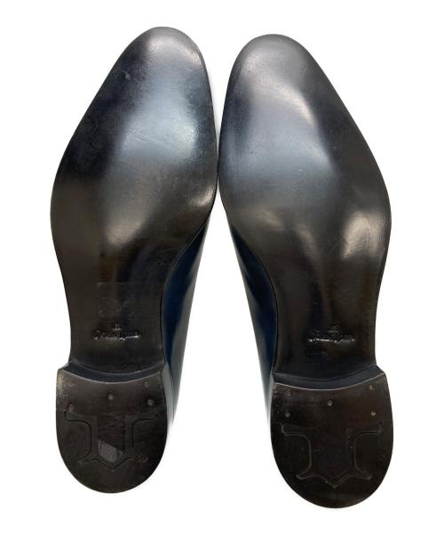 JOHN LOBB（ジョンロブ）JOHN LOBB (ジョンロブ) シングルモンクストラップシューズ ネイビー サイズ:6Eの古着・服飾アイテム