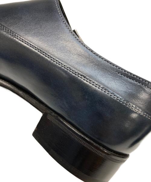 JOHN LOBB（ジョンロブ）JOHN LOBB (ジョンロブ) シングルモンクストラップシューズ ネイビー サイズ:6Eの古着・服飾アイテム