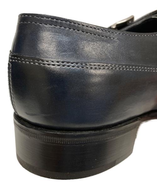 JOHN LOBB（ジョンロブ）JOHN LOBB (ジョンロブ) シングルモンクストラップシューズ ネイビー サイズ:6Eの古着・服飾アイテム