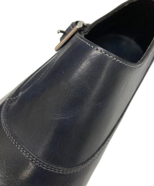 JOHN LOBB（ジョンロブ）JOHN LOBB (ジョンロブ) シングルモンクストラップシューズ ネイビー サイズ:6Eの古着・服飾アイテム