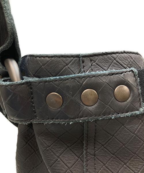 BOTTEGA VENETA（ボッテガベネタ）BOTTEGA VENETA (ボッテガベネタ) ラヴェ メッセンジャーバッグ ブラックの古着・服飾アイテム