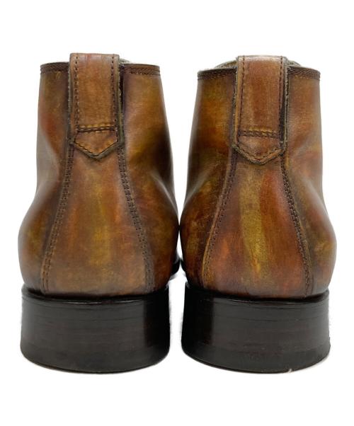 Bettanin&Venturi（ベッタニン＆ベントゥーリ）Bettanin&Venturi (ベッタニン＆ベントゥーリ) チャッカーブーツ イエロー サイズ:6の古着・服飾アイテム