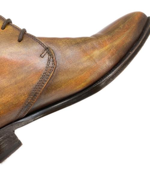 Bettanin&Venturi（ベッタニン＆ベントゥーリ）Bettanin&Venturi (ベッタニン＆ベントゥーリ) チャッカーブーツ イエロー サイズ:6の古着・服飾アイテム