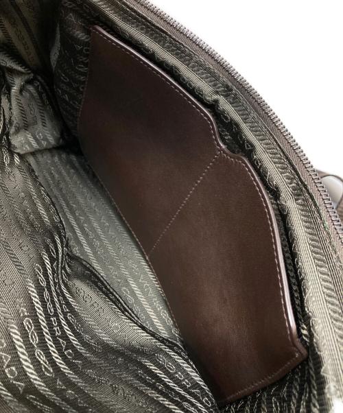 PRADA（プラダ）PRADA (プラダ) ショルダーバッグ ブラウンの古着・服飾アイテム