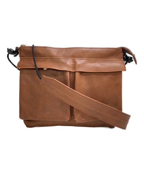 SLOW（スロウ）SLOW (スロウ) Helmet Bag ブラウンの古着・服飾アイテム