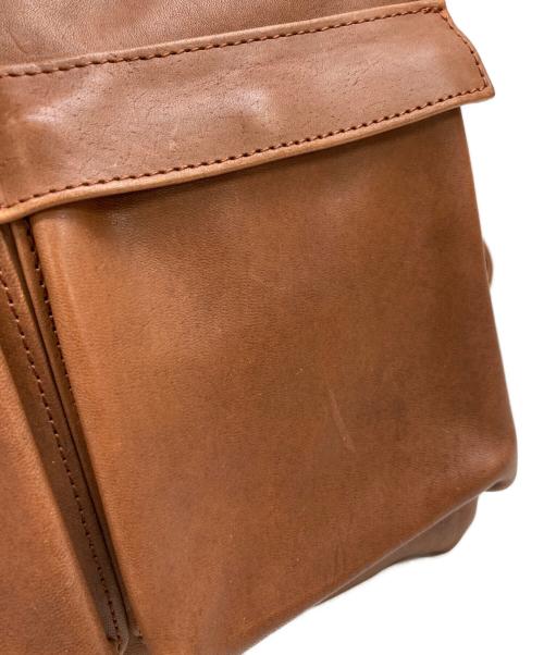SLOW（スロウ）SLOW (スロウ) Helmet Bag ブラウンの古着・服飾アイテム