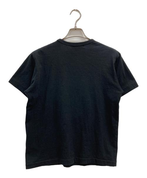 BLACK COMME des GARCONS（ブラックコムデギャルソン）BLACK COMME des GARCONS (ブラックコムデギャルソン) プリントTシャツ ブラック サイズ:Mの古着・服飾アイテム