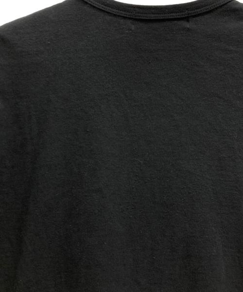 BLACK COMME des GARCONS（ブラックコムデギャルソン）BLACK COMME des GARCONS (ブラックコムデギャルソン) プリントTシャツ ブラック サイズ:Mの古着・服飾アイテム