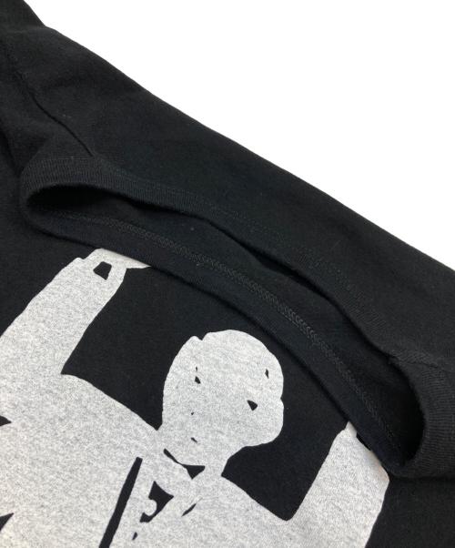 BLACK COMME des GARCONS（ブラックコムデギャルソン）BLACK COMME des GARCONS (ブラックコムデギャルソン) プリントTシャツ ブラック サイズ:Mの古着・服飾アイテム
