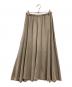 ASHER LA (アッシャー エルエー) FLARE SKIRT ブラウン サイズ:S：9000円
