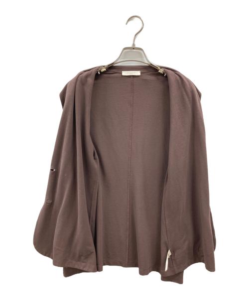 SLOWEAR（スロウウェア）SLOWEAR (スロウウェア) テーラードジャケット ブラウン サイズ:Sの古着・服飾アイテム