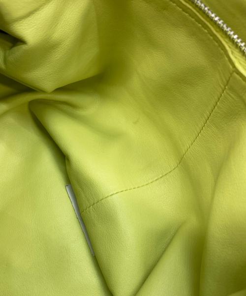 BOTTEGA VENETA（ボッテガベネタ）BOTTEGA VENETA (ボッテガベネタ) ダブルノットハンドバッグ イエローの古着・服飾アイテム