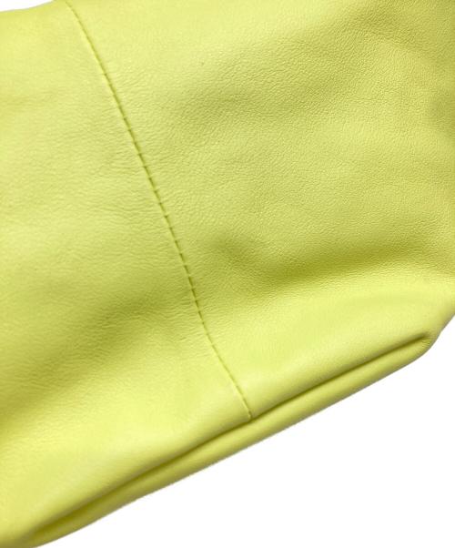 BOTTEGA VENETA（ボッテガベネタ）BOTTEGA VENETA (ボッテガベネタ) ダブルノットハンドバッグ イエローの古着・服飾アイテム