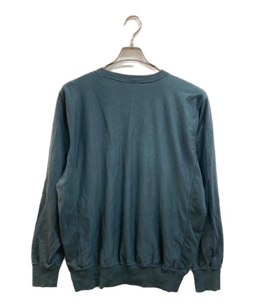 AURALEE（オーラリー）AURALEE (オーラリー) SUPER HIGH GAUZE NAPPED SWEAT P/O ブルー サイズ:４の古着・服飾アイテム
