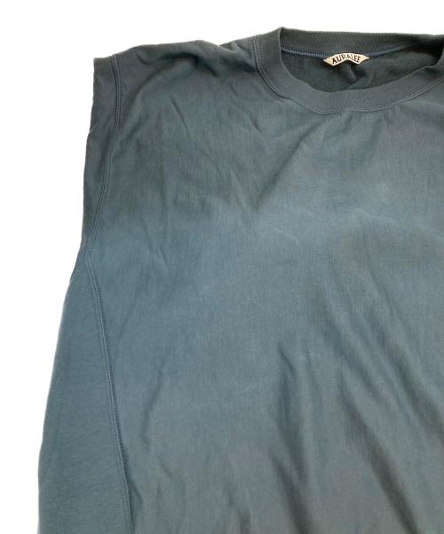 AURALEE（オーラリー）AURALEE (オーラリー) SUPER HIGH GAUZE NAPPED SWEAT P/O ブルー サイズ:４の古着・服飾アイテム