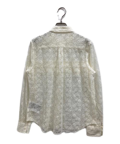 COMME des GARCONS（コムデギャルソン）COMME des GARCONS (コムデギャルソン) レースシャツ ベージュ サイズ:XSの古着・服飾アイテム