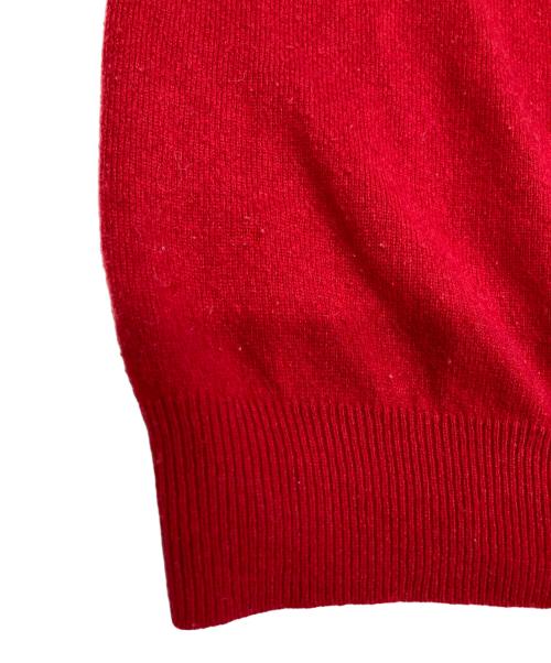 PLAY COMME des GARCONS（プレイコムデギャルソン）PLAY COMME des GARCONS (プレイコムデギャルソン) ハートロゴカーディガン レッド サイズ:Mの古着・服飾アイテム