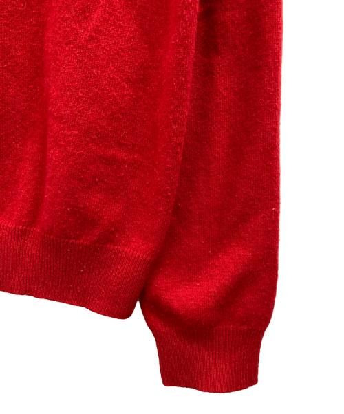 PLAY COMME des GARCONS（プレイコムデギャルソン）PLAY COMME des GARCONS (プレイコムデギャルソン) ハートロゴカーディガン レッド サイズ:Mの古着・服飾アイテム