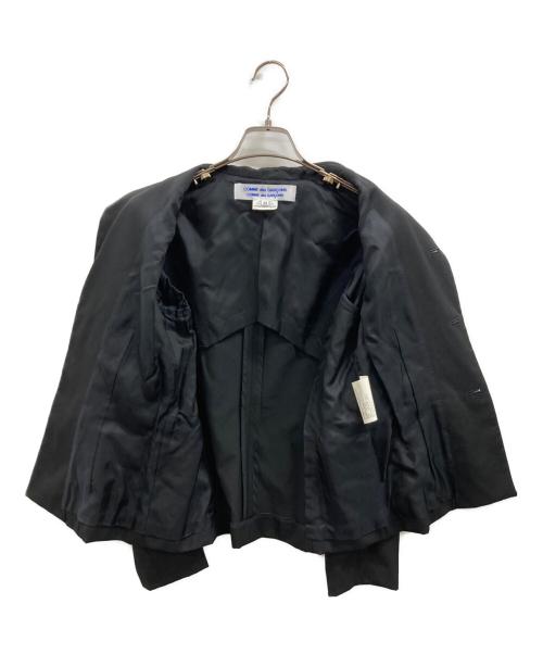 COMME des GARCONS COMME des GARCONS（コムデギャルソン コムデギャルソン）COMME des GARCONS COMME des GARCONS (コムデギャルソン コムデギャルソン) 丸襟テーラードジャケット ブラック サイズ:XSの古着・服飾アイテム