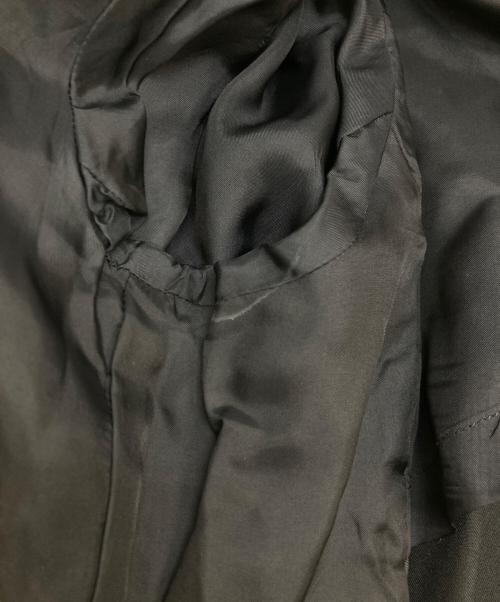 COMME des GARCONS COMME des GARCONS（コムデギャルソン コムデギャルソン）COMME des GARCONS COMME des GARCONS (コムデギャルソン コムデギャルソン) 丸襟テーラードジャケット ブラック サイズ:XSの古着・服飾アイテム