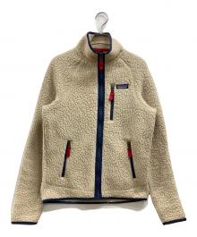 Patagonia（パタゴニア）の古着「Retro Pile Jkt /フリースジャケット」｜ベージュ