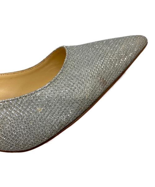 Christian Louboutin（クリスチャン・ルブタン）Christian Louboutin (クリスチャン・ルブタン) ヒールパンプス シルバー サイズ:39の古着・服飾アイテム