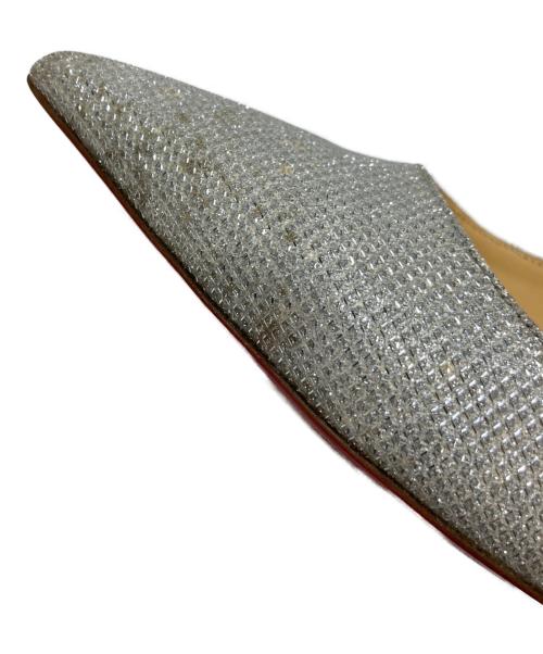 Christian Louboutin（クリスチャン・ルブタン）Christian Louboutin (クリスチャン・ルブタン) ヒールパンプス シルバー サイズ:39の古着・服飾アイテム