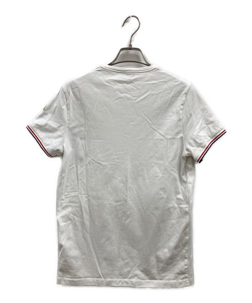 MONCLER（モンクレール）MONCLER (モンクレール) MAGLIA T-SHIRT ホワイト サイズ:Slim Fitの古着・服飾アイテム