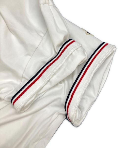 MONCLER（モンクレール）MONCLER (モンクレール) MAGLIA T-SHIRT ホワイト サイズ:Slim Fitの古着・服飾アイテム