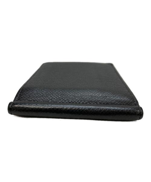 LOUIS VUITTON（ルイ ヴィトン）LOUIS VUITTON (ルイ ヴィトン) マネークリップ付カードケース ブラックの古着・服飾アイテム