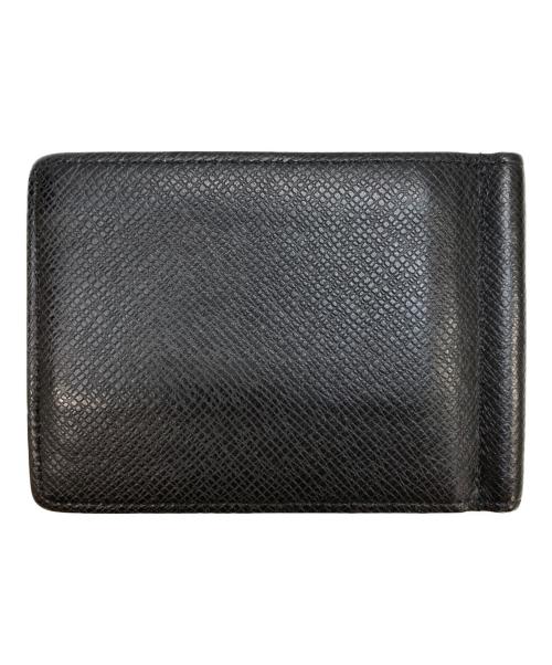 LOUIS VUITTON（ルイ ヴィトン）LOUIS VUITTON (ルイ ヴィトン) マネークリップ付カードケース ブラックの古着・服飾アイテム