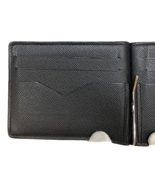 LOUIS VUITTON（ルイ ヴィトン）LOUIS VUITTON (ルイ ヴィトン) マネークリップ付カードケース ブラックの古着・服飾アイテム