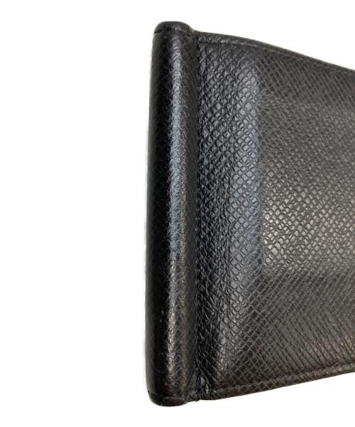 LOUIS VUITTON（ルイ ヴィトン）LOUIS VUITTON (ルイ ヴィトン) マネークリップ付カードケース ブラックの古着・服飾アイテム