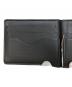 中古・古着 LOUIS VUITTON (ルイ ヴィトン) マネークリップ付カードケース ブラック：23000円