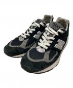 NEW BALANCEニューバランス）の古着「ローカットスニーカー」｜ブラック