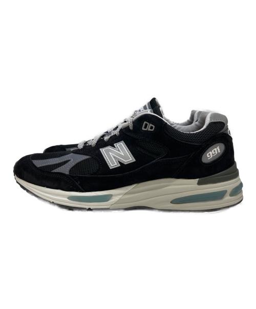 NEW BALANCE（ニューバランス）NEW BALANCE (ニューバランス) ローカットスニーカー ブラック サイズ:UK8 1/2の古着・服飾アイテム