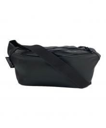 BAGJACK（バッグジャック）の古着「コブラバックル レザーヒップバッグ」｜ブラック