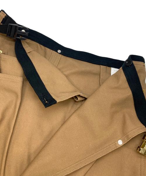 sacai（サカイ）sacai (サカイ) CarHartt (カーハート) ラップスカート ブラウン サイズ:1の古着・服飾アイテム