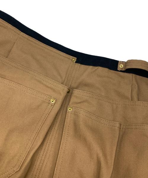 sacai（サカイ）sacai (サカイ) CarHartt (カーハート) ラップスカート ブラウン サイズ:1の古着・服飾アイテム