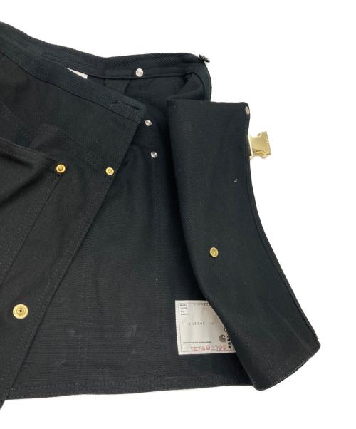 sacai（サカイ）sacai (サカイ) CarHartt (カーハート) ラップスカート ブラック サイズ:1の古着・服飾アイテム