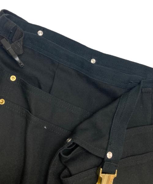 sacai（サカイ）sacai (サカイ) CarHartt (カーハート) ラップスカート ブラック サイズ:1の古着・服飾アイテム