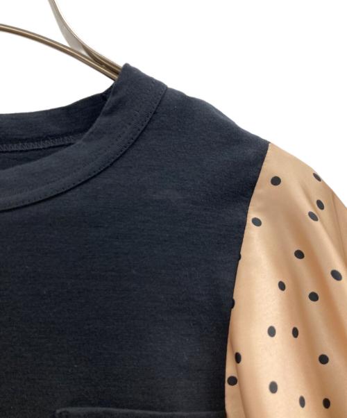 sacai（サカイ）sacai (サカイ) ドットドッキングブラウス ブラック サイズ:2の古着・服飾アイテム