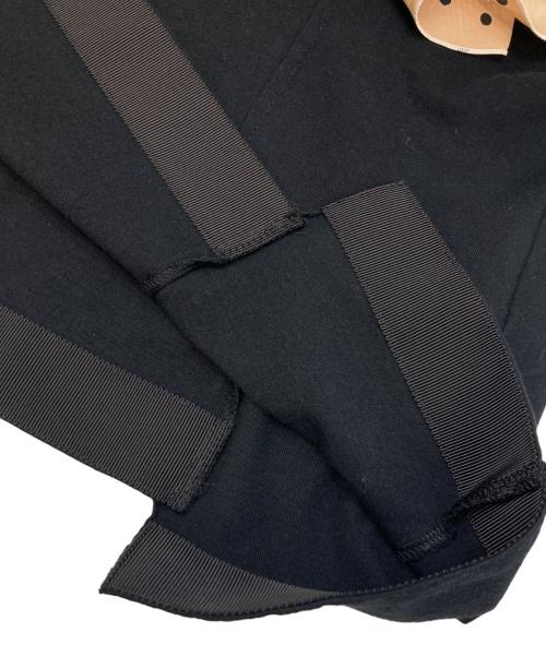 sacai（サカイ）sacai (サカイ) ドットドッキングブラウス ブラック サイズ:2の古着・服飾アイテム