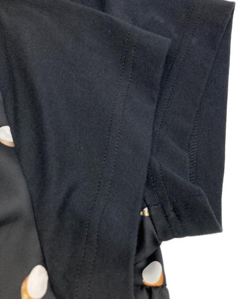 sacai（サカイ）sacai (サカイ) ドッキングカットソー ブラック サイズ:2の古着・服飾アイテム