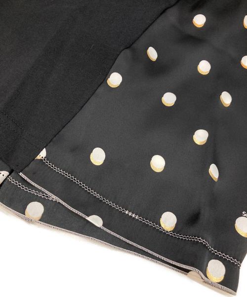 sacai（サカイ）sacai (サカイ) ドッキングカットソー ブラック サイズ:2の古着・服飾アイテム