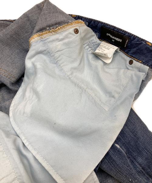 DSQUARED2（ディースクエアード）DSQUARED2 (ディースクエアード) Big Jean インディゴ サイズ:48の古着・服飾アイテム