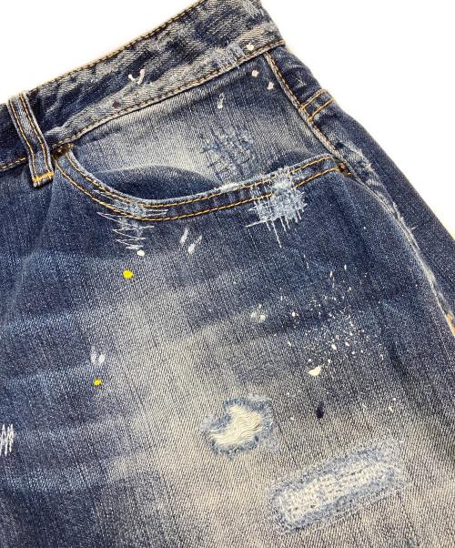 DSQUARED2（ディースクエアード）DSQUARED2 (ディースクエアード) Big Jean インディゴ サイズ:48の古着・服飾アイテム